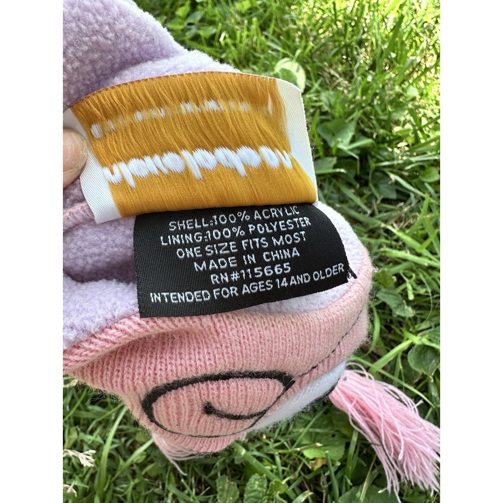Nickelodeon Viacom 2011 Spongebob Squarepants Patrick Star Beanie One Size‎ Hat - Picture 5 of 5